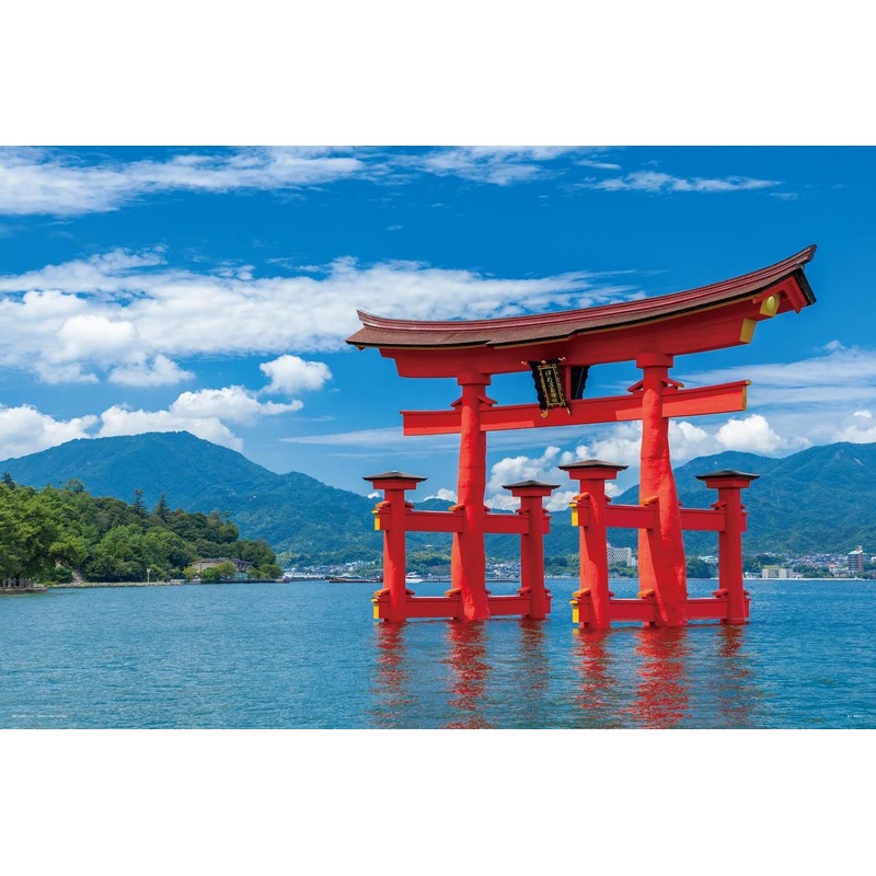Jigsaw Puzzle Itsukushima Shrine Grand Torii (Hiroshima) (1000 Pieces)