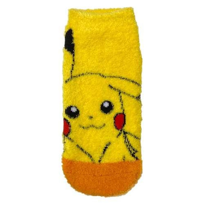 Pokemon Center Fluffy Kids Socks – Pikachu