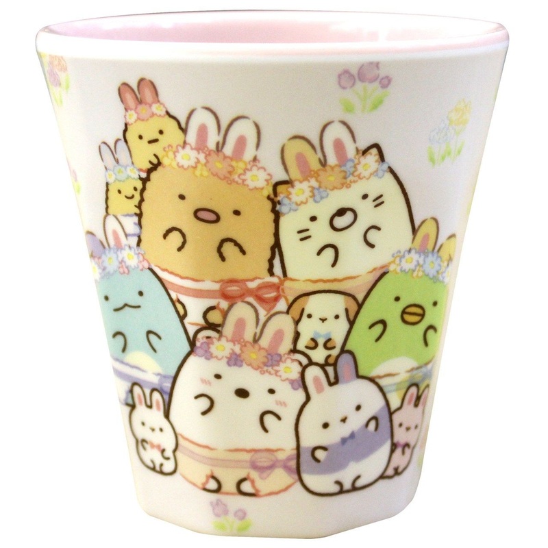 T’s Factory Sumikko Gurashi Melamine Cup The Yard of Wonder Rabbit Purple