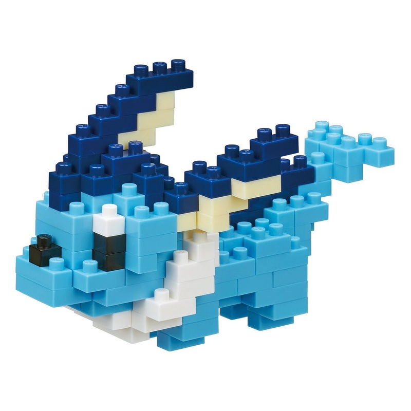 Kawada NBPM-020 nanoblock Pokemon Vaporeon (Showers)
