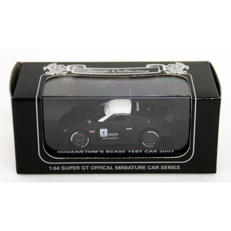 Kyosho Original K06561F Hozan Toms SC430 GT500 2007 Test Car No.1 1/64 scale