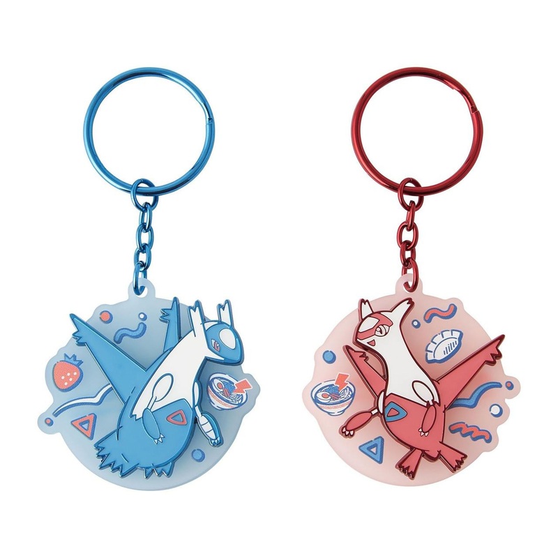 Pokemon Center Original Pair Keyholder Pokemon Center Fukuoka R