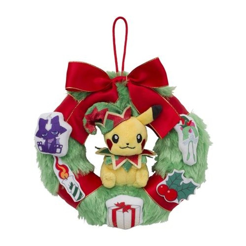 Pokemon Center Original Pikachu Christmas Wreath – Pokemon Christmas Toy Factory