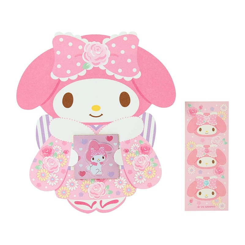 Sanrio My Melody Pochi Envelope With Stickers 093416