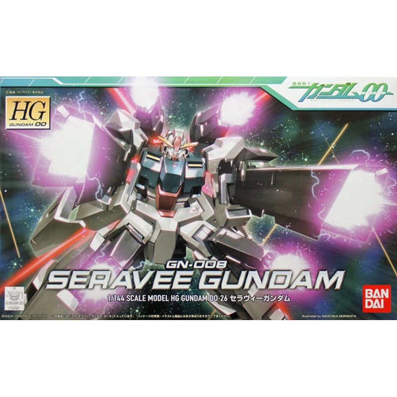 Bandai HG OO 26 Gundam GN-008 SERAVEE Gundam 1/144 Scale Kit