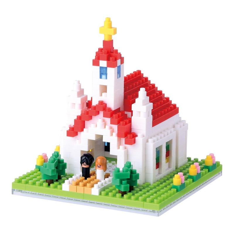 Kawada NBH-087 nanoblock Church