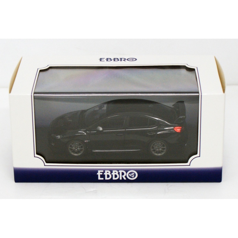 Ebbro 45312 SUBARU WRX STI 2014 (Black) 1/43 Scale
