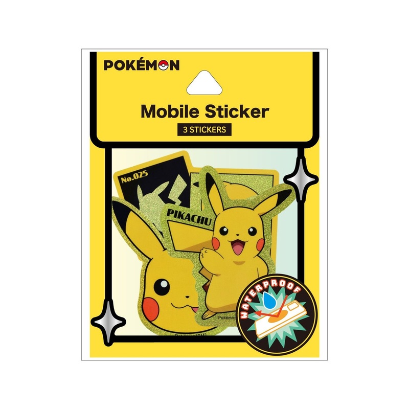 Pokemon Center Original Mobile Sticker Pikachu 19A