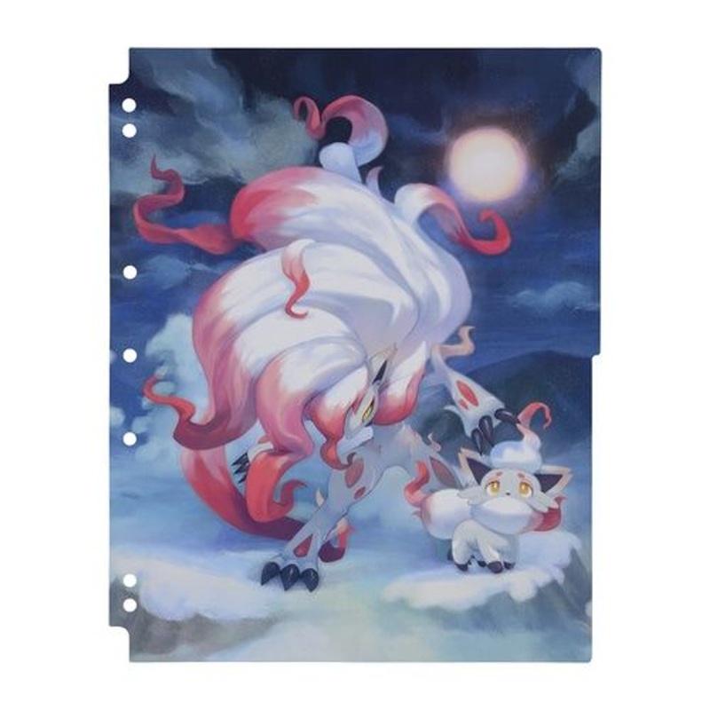 Pokemon Center Original TCG Collection Binder Refills Hisui Zorua & Zoroark