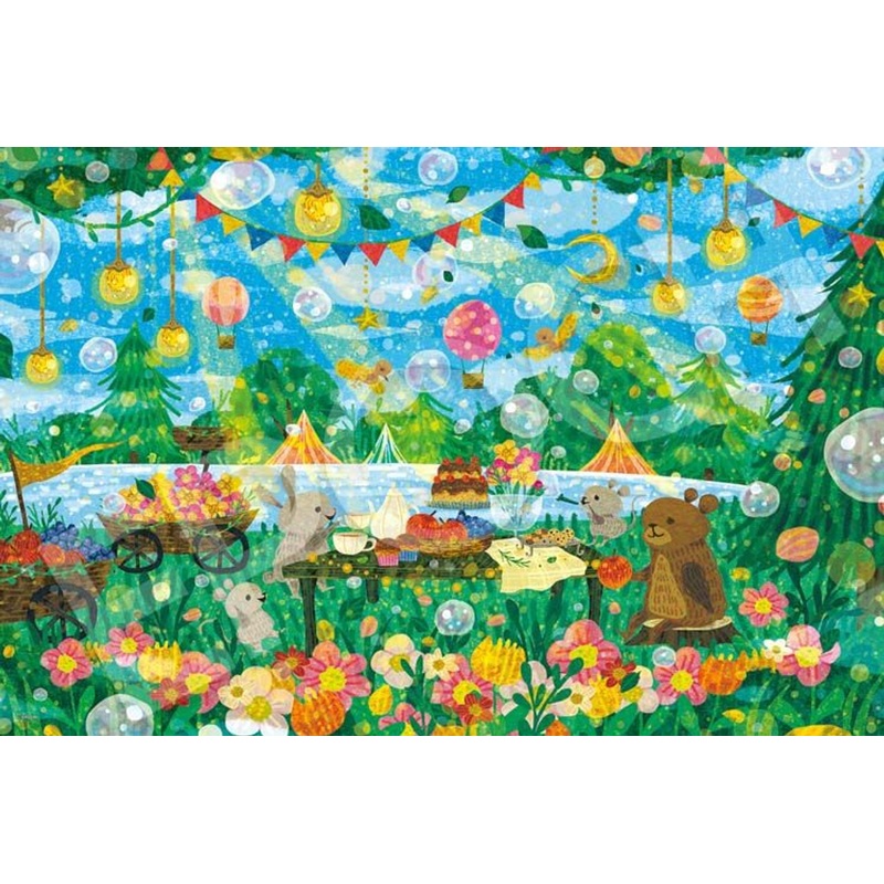 Epoch 12-526s Jigsaw Puzzle Lovely Picnic (1000 Pieces)