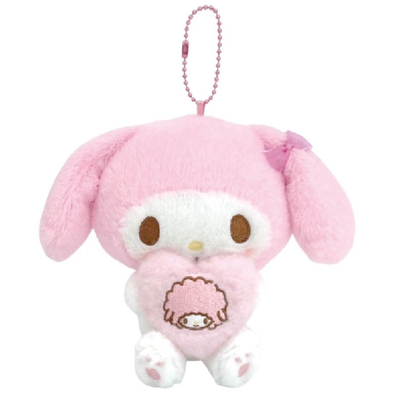 Nakajima Sanrio Plush Mascot Oshi-Heart My Melody