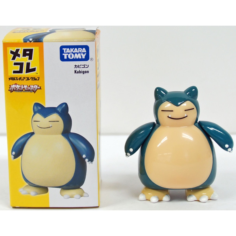 Takara Tomy Metakore Pokemon Snorlax (Kabigon) Metal Figure 862277