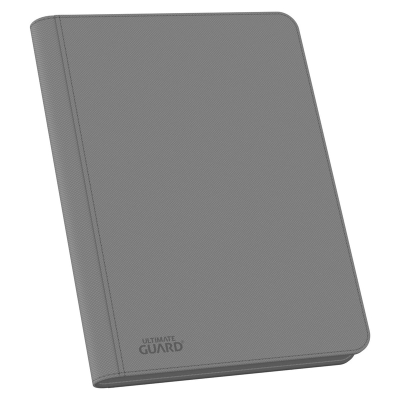 Ultimate Guard Zip Folio XenoSkin Gray 360 Pages 18 Pockets UGD010213