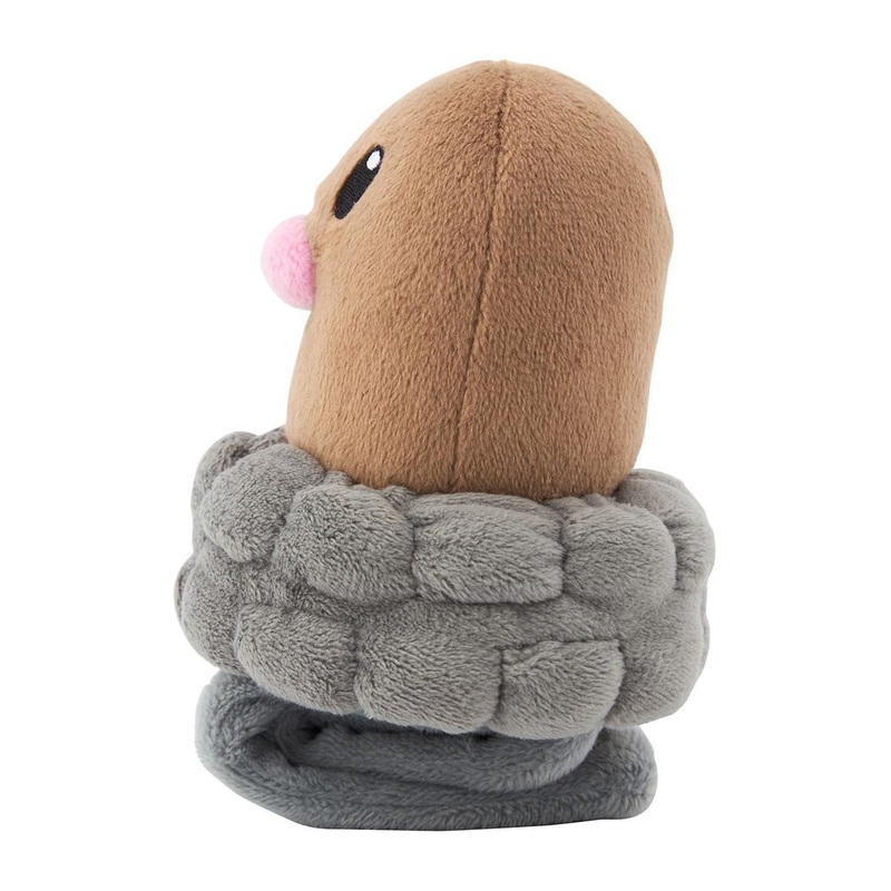 Pokemon Center Original Plush Diglett For Shoulder