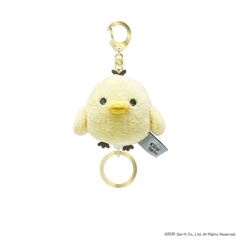 TCP Rilakkuma Fluffy Reel Attached Mascot Kiiroitori