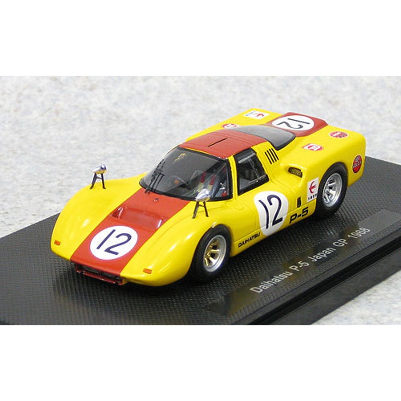 Ebbro 44378 Daihatsu P-5 Japan GP 1968 No.12 (Yellow/Brown) 1/43 Scale