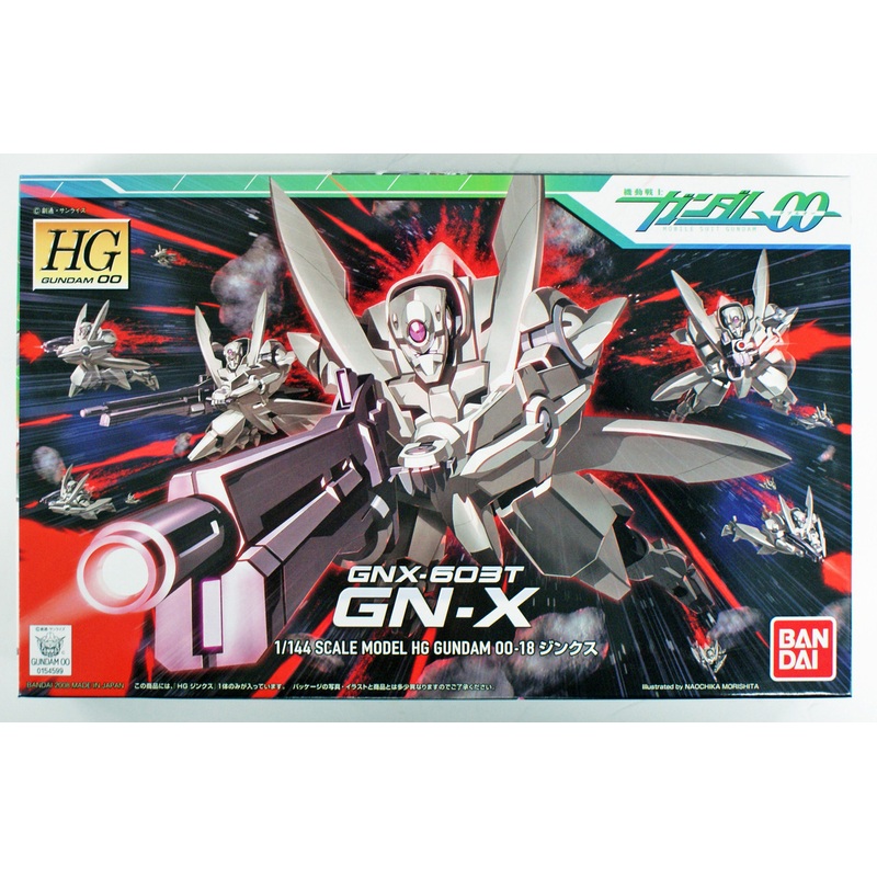 Bandai HG OO 18 Gundam GNX-603T GN-X 1/144 Scale Kit