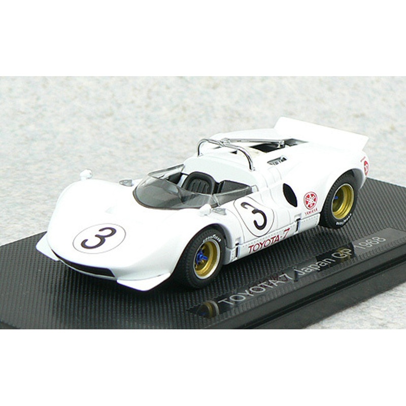 Ebbro 43852 Toyota 7 Japan GP 1968 No.3 (White) 1/43 Scale