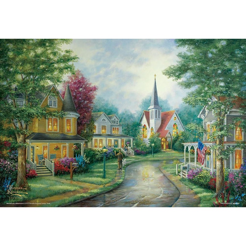 Jigsaw Puzzle Hometown, Calm Afternoon (300 Pieces)