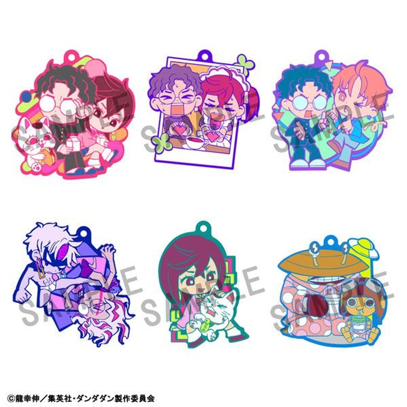 MegaHouse Dandadan Rubber Mascot Buddy Collection Vol.2 BOX (6pcs)