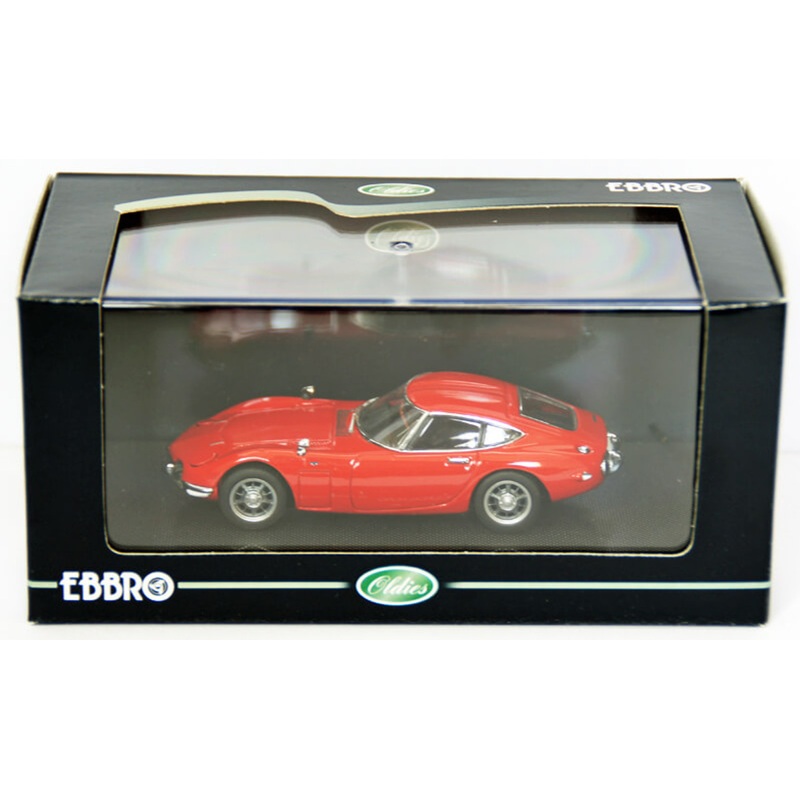 Ebbro 43105 Toyota 2000GT 1967 (Red) 1/43 Scale
