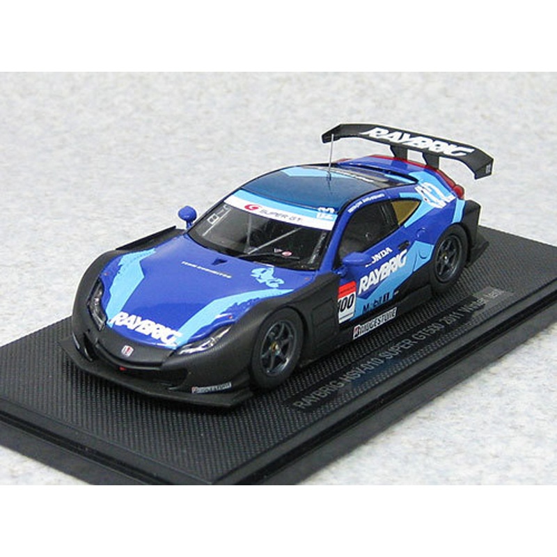 Ebbro 44677 Raybrig HSV-010 Super GT500 2011 Winter Test Suzuka #100 1/43 Scale