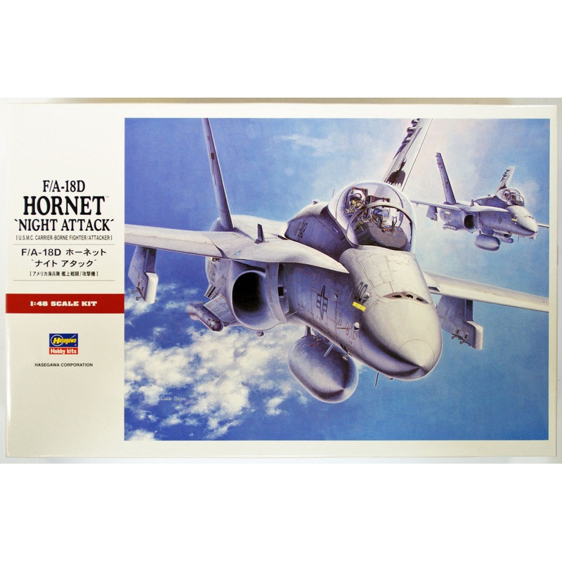Hasegawa PT03 F-18D Hornet Night Attack 1/48 Scale Kit