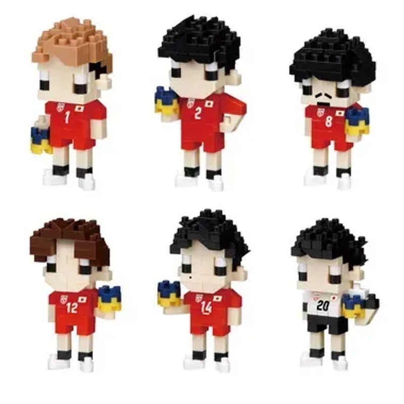 Kawada Nano Block Mini Nano Volleyball Men’s Japan National Team (Full Box Of 6)