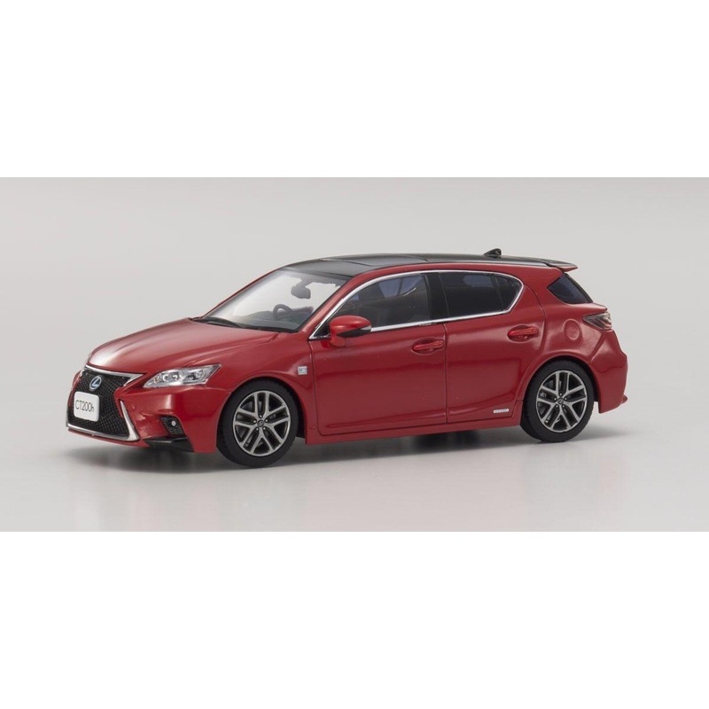 Kyosho Original KS03656R2 Lexus CT200h F Sport Madder Red 1/43 Scale