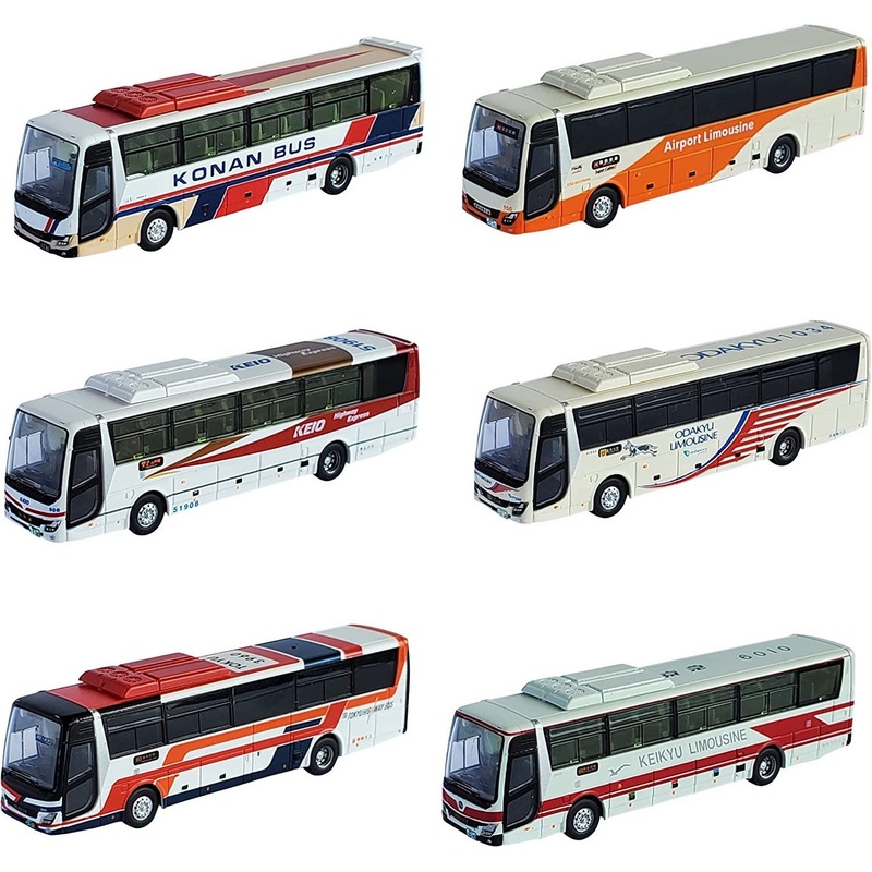 Tomytec The Bus Collection No.31 (12 Buses Randomly Packed) (N scale)