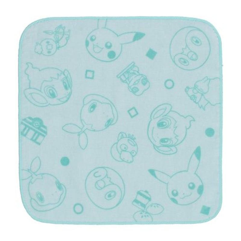 Pokemon Center Original Hand Towel Pikachu & Sinnoh Pokemon