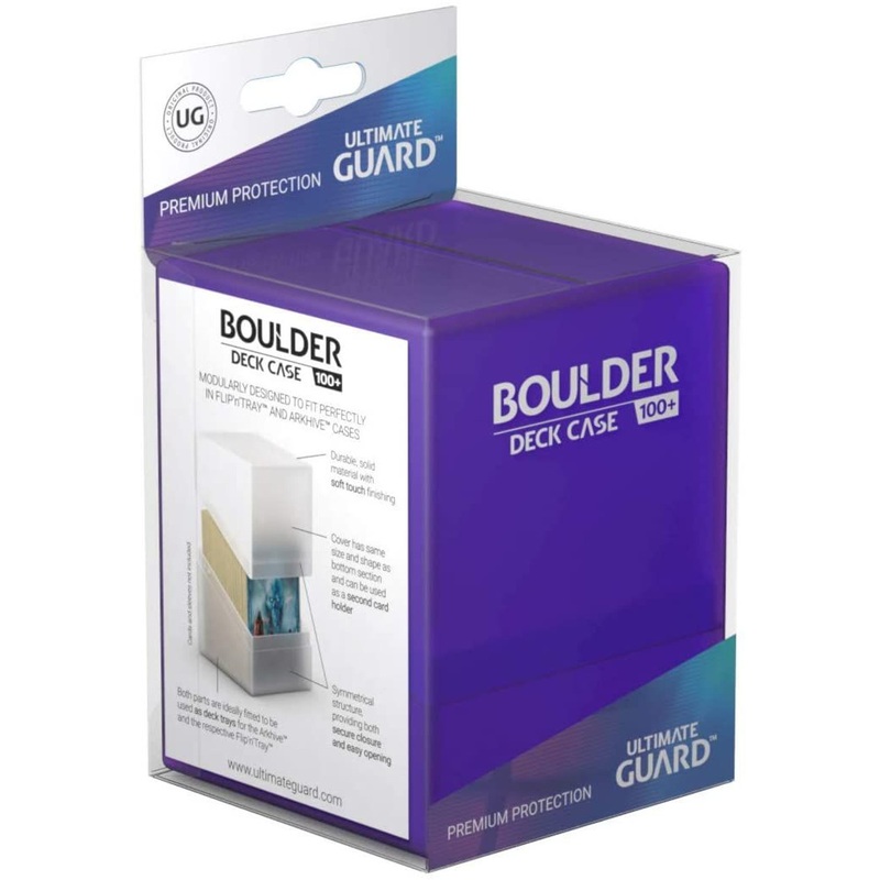 Ultimate Guard Boulder 100+ Deck Case Amethyst