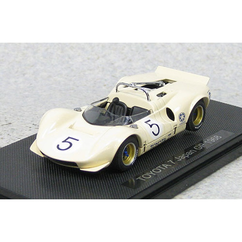 Ebbro 44704 Toyota 7 1968 Japan GP No.5 Otsubo (Ivory) 1/43 Scale