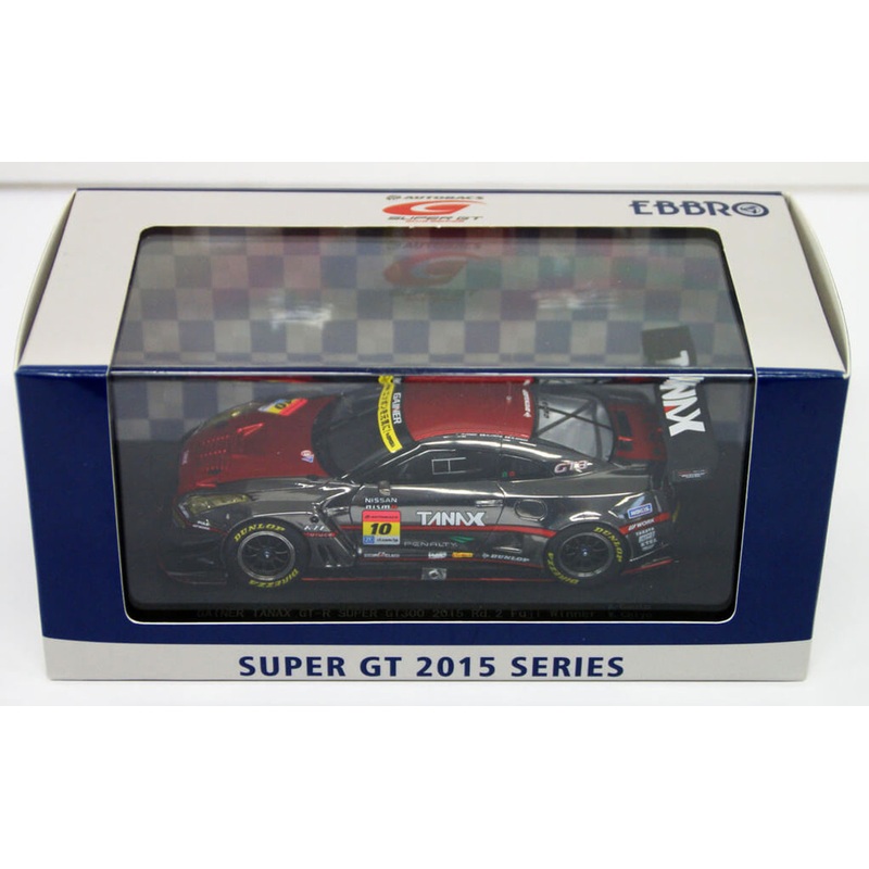Ebbro 45291 GAINER TANAX GT-R SUPER GT300 2015 Rd.2 Fuji Winner No.10 RD/SL