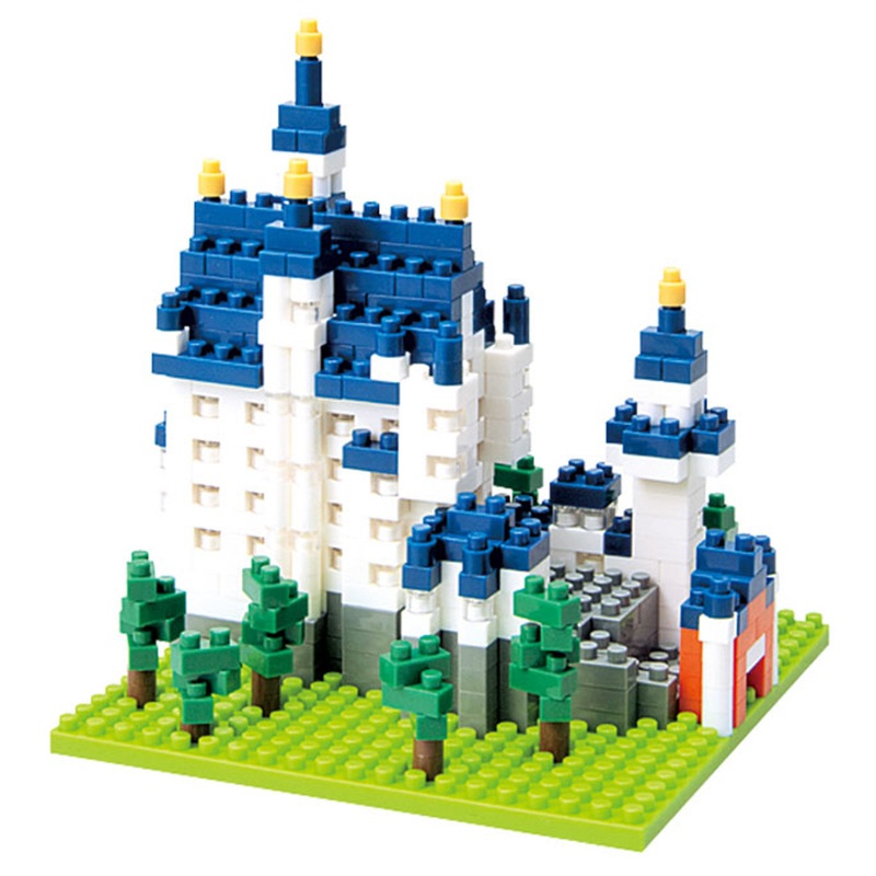 Kawada NBH-010 nanoblock Neuschwanstein Castle