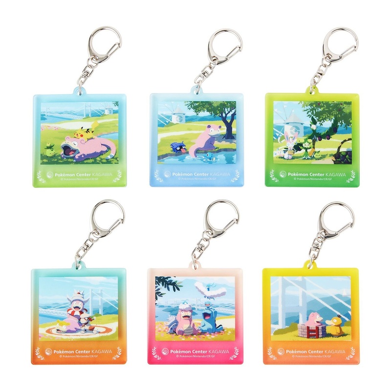 Pokemon Center Original Acrylic Keychain Collection Pokemon Center Kagawa (FULL BOX)