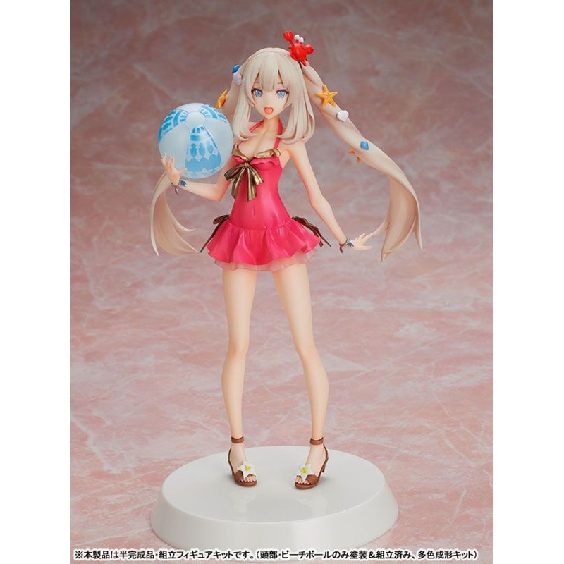Tokyo Figure Assemble Heroines Caster/Marie Antoinette Summer Queens 1/8 Half Completed Assembly Figure (Fate/Grand Order)