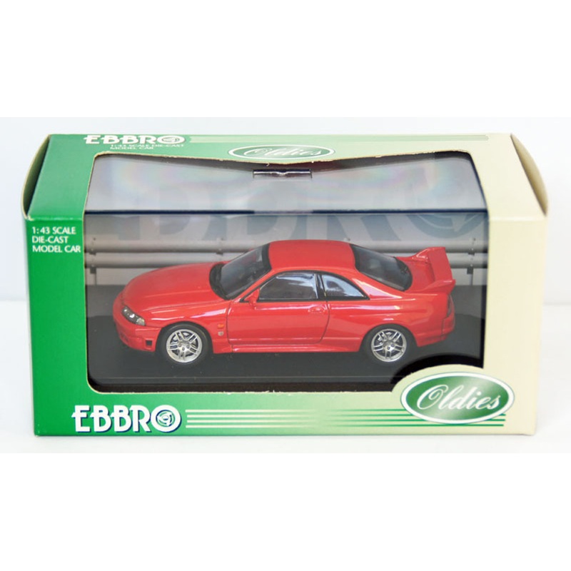 Ebbro 43585 Nissan Skyline GT-R R33 (Red) 1/43 Scale