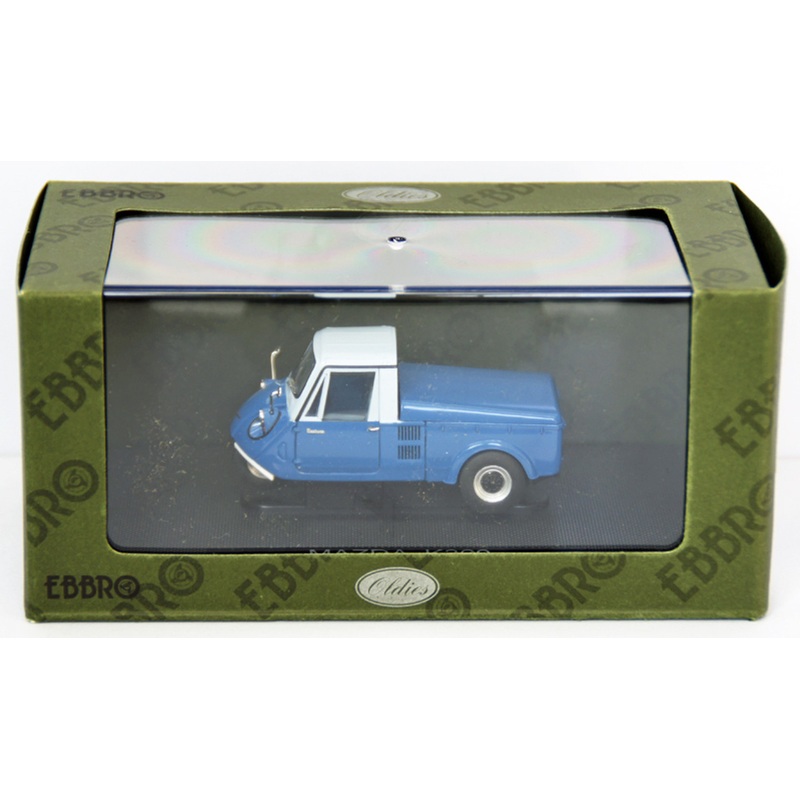 Ebbro 44411 Mazda K360 1962 With Top (Blue/White) 1/43 Scale