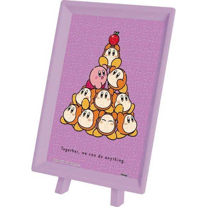 Jigsaw Puzzle Kirby plays with Waddle Dee, joining forces. (150 Pieces)
