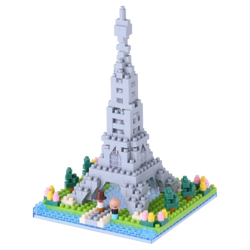 Kawada NBH-097 nanoblock Banks of the Seine Paris France