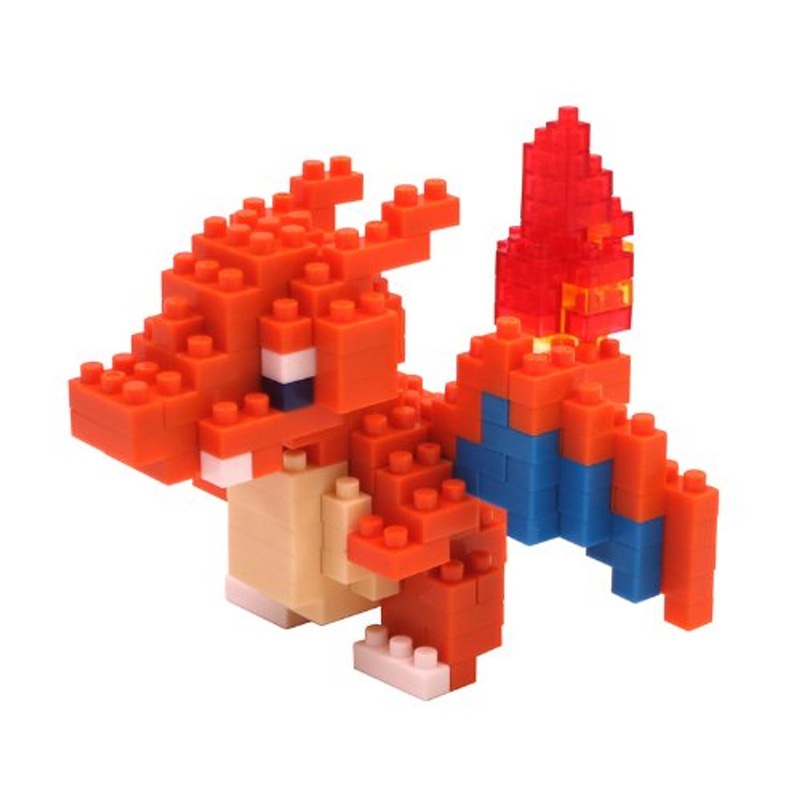 Kawada NBPM-008 nanoblock Pokemon Charizard (Lizardon)