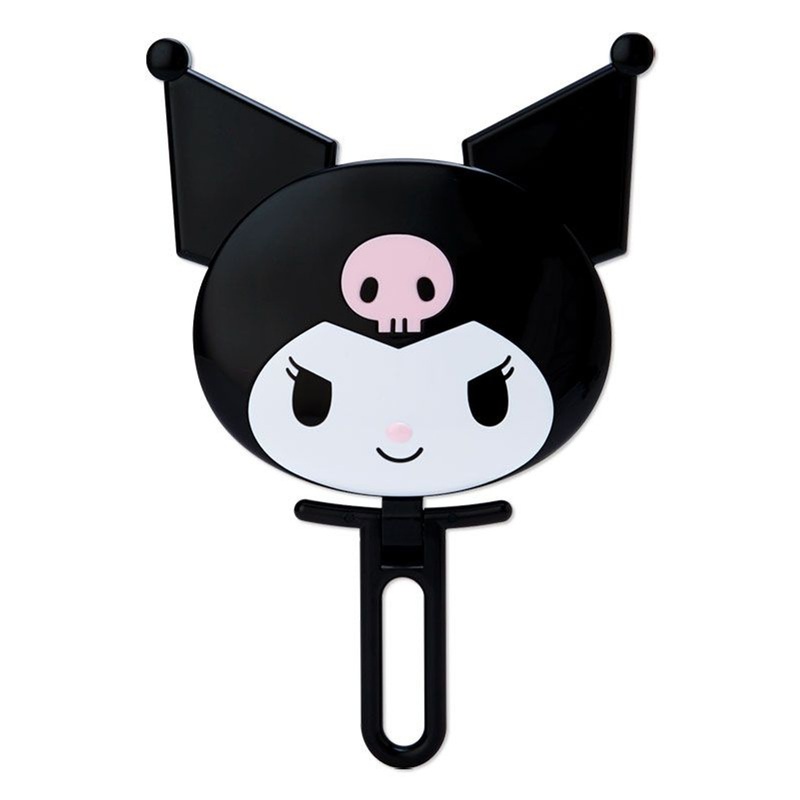 Sanrio Face Shape Hand Mirror Kuromi