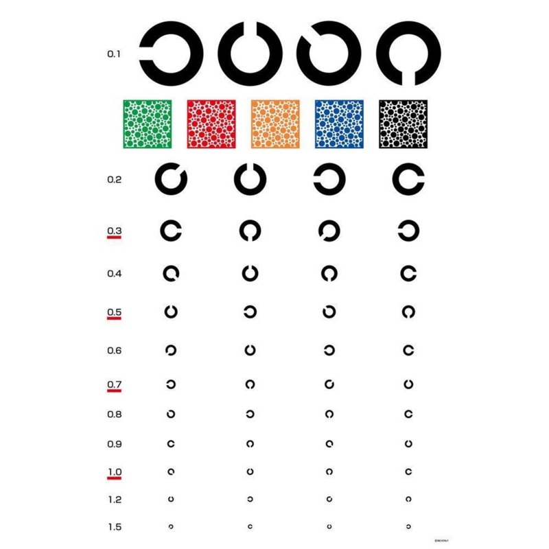 Beverly Jigsaw Puzzle 83-049 Eye Test Table (300 Pieces)