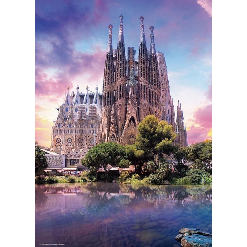 Beverly 66-232 Jigsaw Puzzle La Sagrada Familia (600 Pieces)