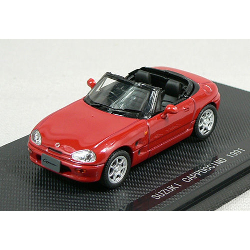 Ebbro 43782 SUZUKI CAPPUCCINO 1991 Red 1/43 Scale