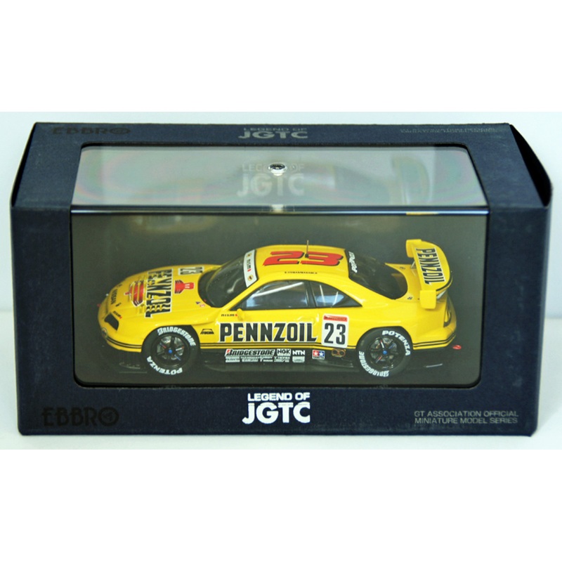 Ebbro 44191 Pennzoil Nismo GT-R Jgtc 1998 (Yellow) 1/43 Scale