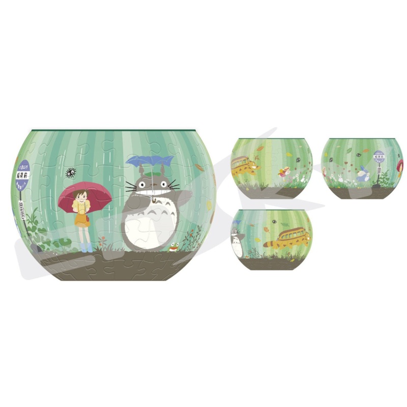 Ensky 3D Jigsaw Puzzle AT8-02 My Neighbor Totoro Ghibli World (84 Pieces)