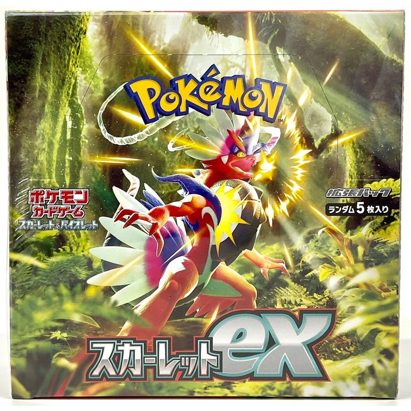 Pokemon Card Game TCG Scarlet & Violet Booster Box SV1S – Scarlet ex