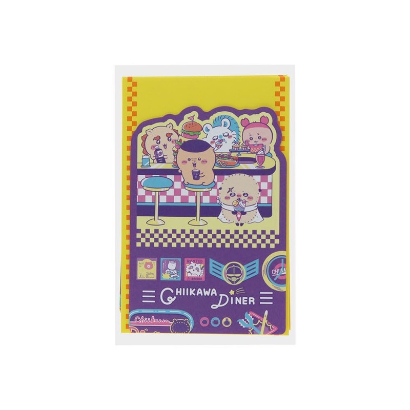 Die Cut Letter Set Chiikawa Diner Dinner